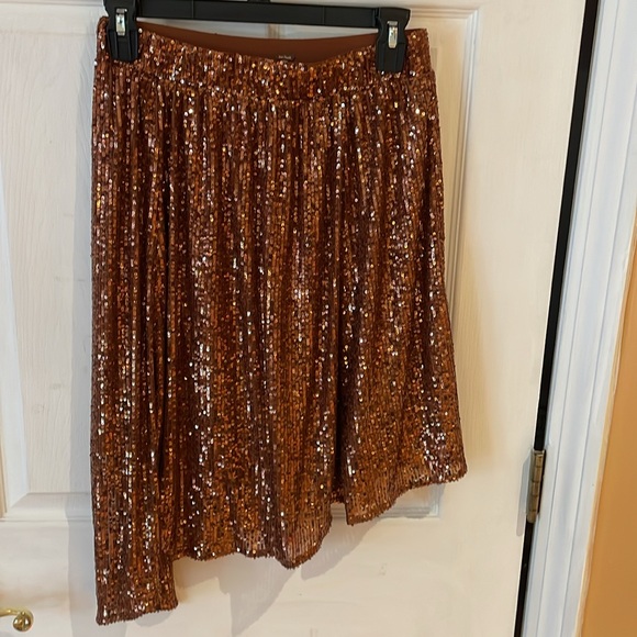 Free people Bronze Skirt